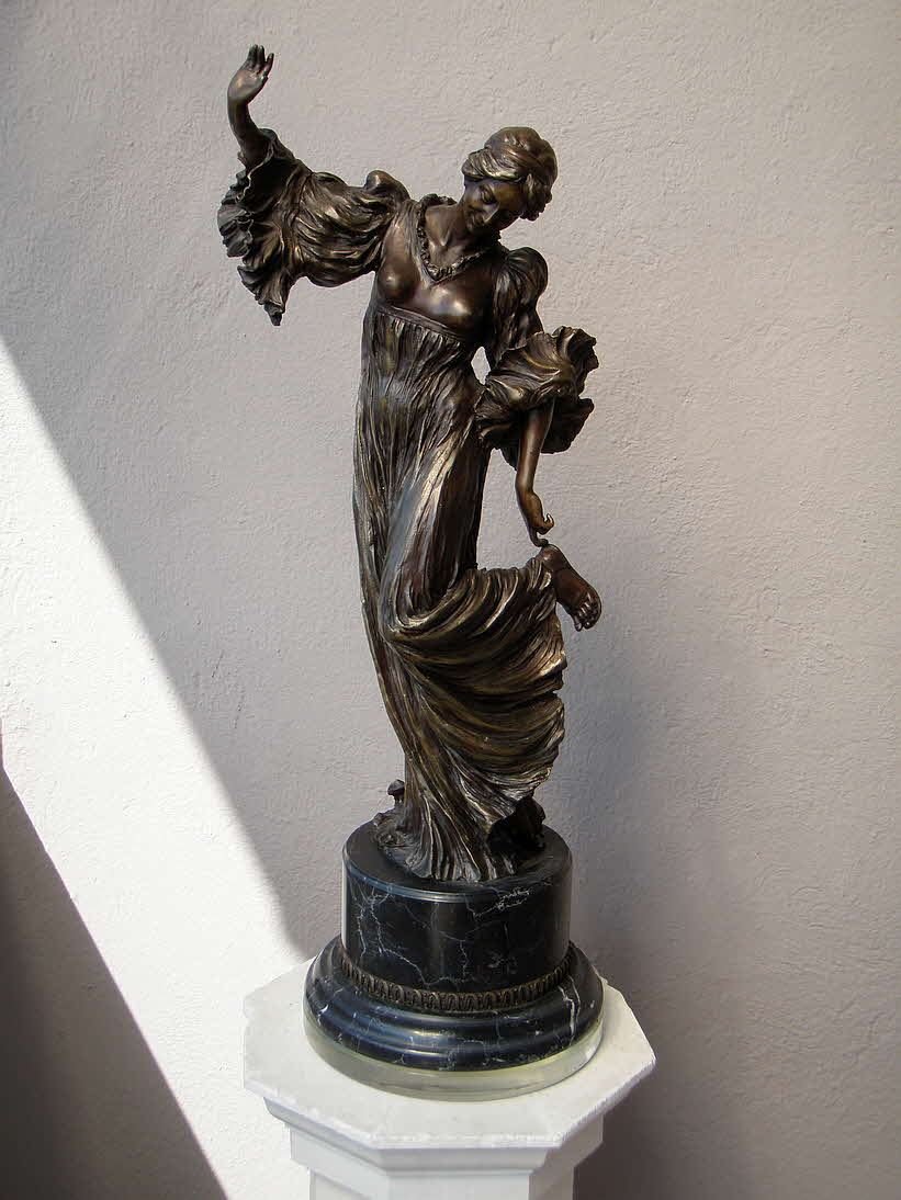 T�nzerin - Bronze - 60 x 20 x 24 cm - nur kurzzeitiger Verleih - 89 € mtl./K 950 €