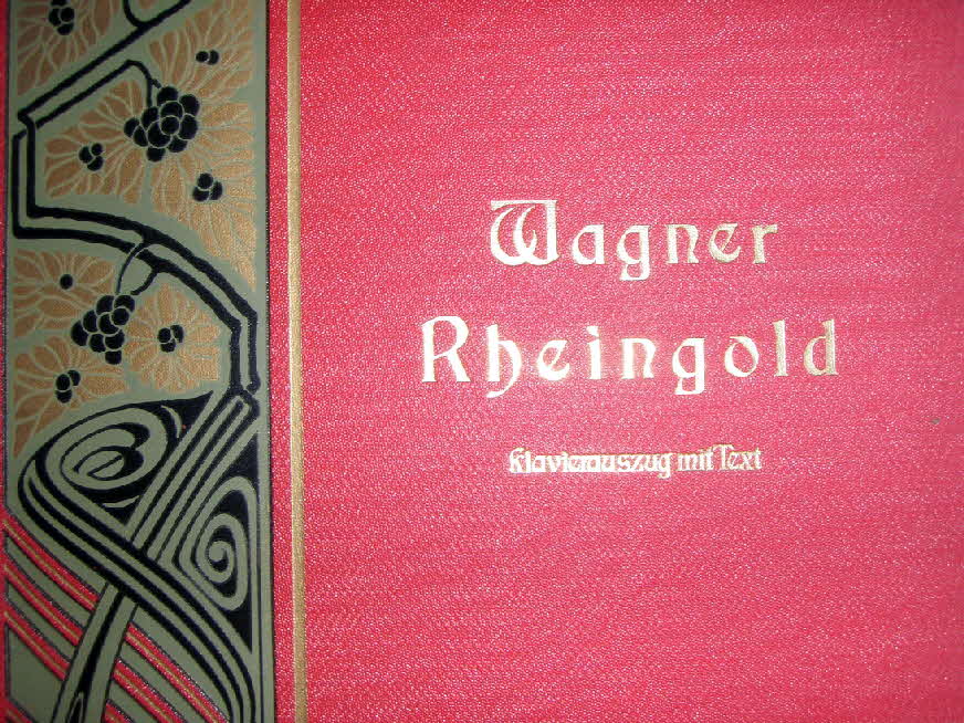 Richard Wagner (1813-1883)  Das Rheingold   Libretto November 1852   Musik September 1854   Erstauff�hrung 22.September 1869 M�nchen - 39 € mtl./K 350 €
