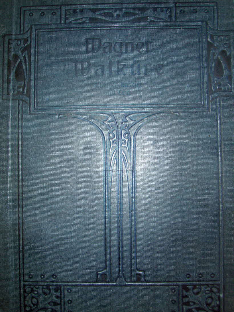 Richard Wagner (1813-1883)  Die Walk�re   Libretto Juli 1852   Musik M�rz 1856	  Erstauff�hrung 26.Juni 1870 M�nchen - 39 € mtl./K 350 €

