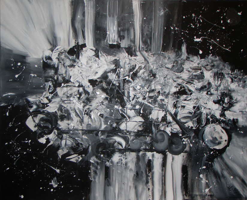 LAILA K  PAYSAGE TROIS 160 x 130 cm  - 89 € mtl./K 2350 €