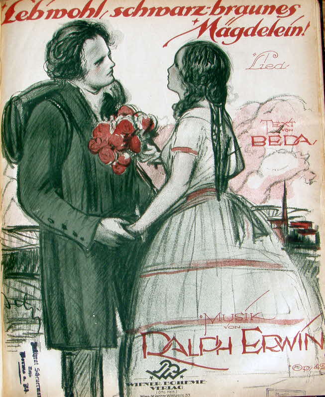 Ralph Erwin (* 31. Oktober 1896 in Bielitz, �sterreichisch-Schlesien, �sterreich-Ungarn; � 15. Mai 1943 in Beaune-la-Rolande, Frankreich; eigentlich Erwin Vogl, Pseudonym Harry Wright) war ein �sterreichischer Schlager- und Filmmusikkomponist  - 39 € mtl./K 350 €