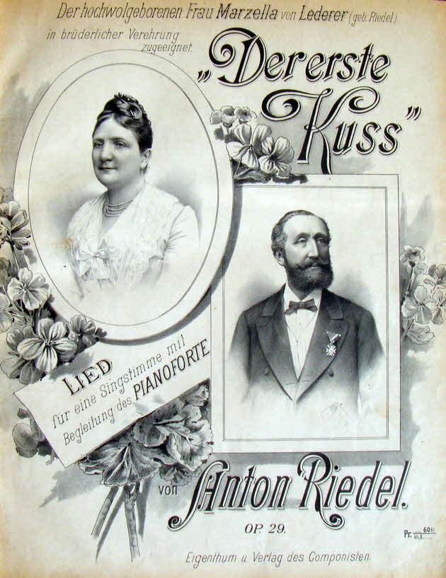 Josef Anton Riedel (1862�1924) war ein �sterreichischer Industrieller und Komponist  - 39 € mtl./K 350 €