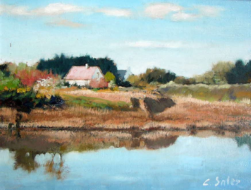 Salez  - Spanische Fischerh�tte um 1960 - 27 x 35 cm - 59 € mtl./K 650 €